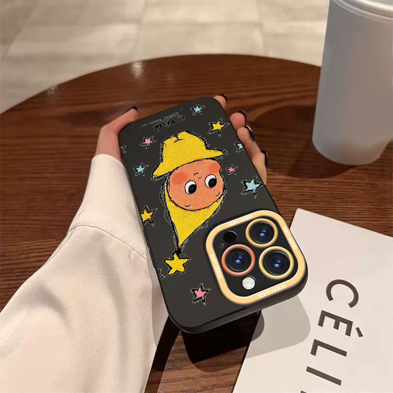 Ốp lưng iPhone Twinkle hoa văn mềm mại bảo vệ silicone lỏng iPhone 11 12 13 14 15 16 17Pro Max IP 7 8 Plus