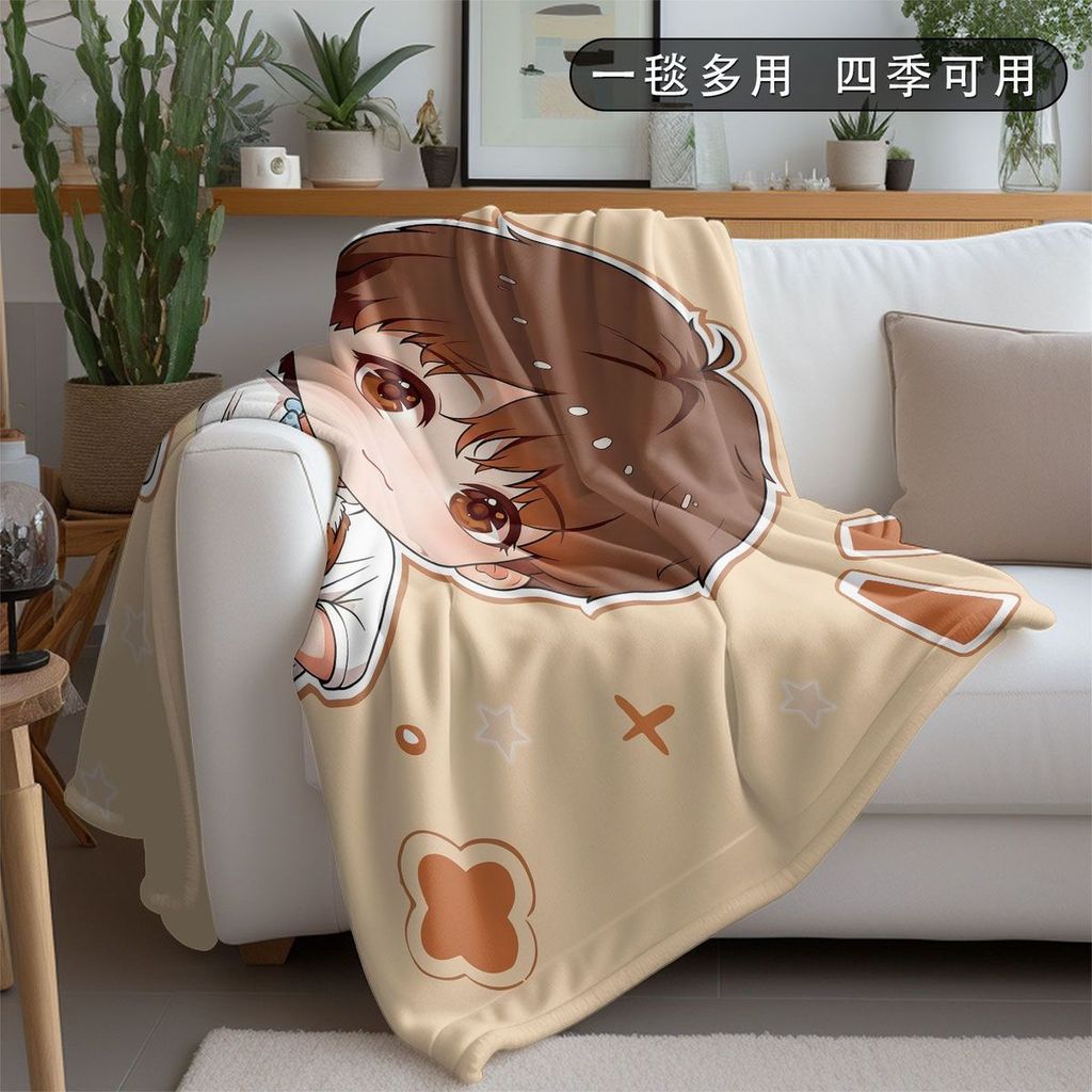 Bán Hàng Mới Gỗ Đàn Hương Thời Gian Sức Khỏe Hàng Hóa Chăn Flannel Phòng Ngủ In Hình Giá Trị Cao Ký Túc Xá Sinh Viên Ấm Khăn Choàng Chăn Điều Hòa Không Khí Văn Phòng Chăn Chất Lượng Cao