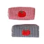 Bút Chì PYCOU, Túi Trang Điểm Vải Cà Chua Gingham, Hoạt Hình Dung Tích Lớn Sắp Xếp Lưu Trữ Túi Đựng Bút Chì Nữ Bé Gái
