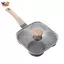 Chảo Trứng Chiên Nồi Trứng Chiên Chống Dính Trứng Skillet Đa Năng Gỗ Hạt Nắp Bao Chảo Omelet Pan Crepe Pancake