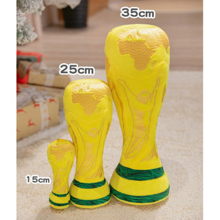 PLUS✨ FIFA World Cup Cúp Bóng Đá Búp Bê Nhồi Bông Móc Khóa, Mô Phỏng Cúp, Quà Tặng Cho Trẻ Em