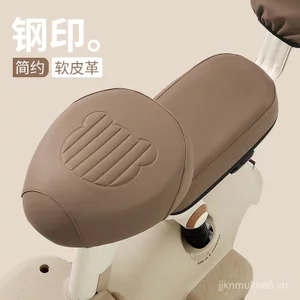 Bọc Ghế Xe Điện Da Dày Chống Nắng Thích Hợp Cho Yadi Đuôi Bảo Vệ Chống Thấm Nước Cách Nhiệt Pin Xe Đạp Bọc Ghế NV