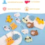 Fidget Đồ Chơi Đẩy Pop Bong Bóng Móc Khóa Bộ Giảm Căng Thẳng Squishy Giải Nén Động Vật Mặt Dây Chuyền Slime Đồ Chơi Cảm Giác Cho Trẻ Em Người Lớn