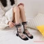 Tất Sheer nữ có chấm nơ trang trí, thoáng khí, phù hợp mùa hè
