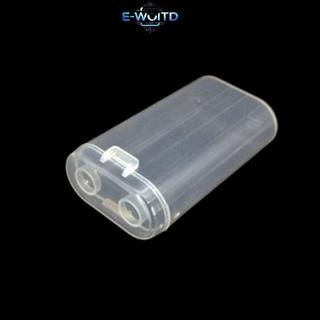 E-WOITD Chống Thấm Nước 18650 Pin Hộp Bảo Quản Nhựa Ốp Lưng Bền 18650 Pin E-WOITD
