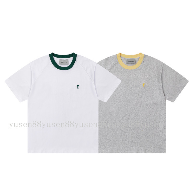 Sản phẩm mới: Áo cotton cổ tròn tay ngắn thiết kế raglan với họa tiết trái tim đáng yêu