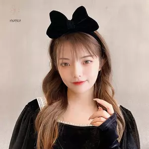 Hộp phụ kiện tóc nơ lớn thanh lịch cho bé gái, băng đô quấn tóc dễ thương, phù hợp dự tiệc.