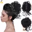 Tóc giả đuôi ngựa tổng hợp YEI - Sống động tự nhiên với kẹp scrunchy co giãn