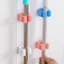 Bộ 5 Kẹp Treo Dụng Cụ Vệ Sinh, Kẹp Chổi Lau Nhà, Kẹp Dán Tường Đa Năng - Màu ngẫu nhiên