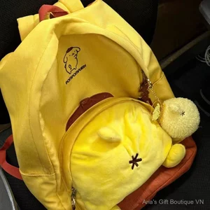 Ba lô kỷ niệm 25 năm Pudding Dog Sanrio Ba lô sang trọng dành cho sinh viên sức chứa lớn