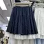Váy Chấm Bi Chữ A Cổ Điển Cho Nữ, Thắt Lưng Thun Ren, Phù Hợp Mặc Dịu Dàng