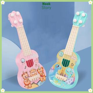 [Giao hàng từ Việt Nam] Đàn Ukulele trẻ em NOOKSTORY, Đàn Guitar Mini sáng tạo, Quà tặng cho người mới bắt đầu Đồ chơi âm nhạc hoạt hình