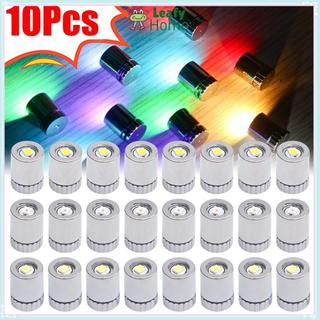 [Giao hàng từ Việt Nam] Đèn LED Mini LEAFYHOME 10 chiếc, Bóng đèn nhỏ chạy bằng pin, Phụ kiện đồ chơi điện tử đầy màu sắc Trang trí ngày lễ năm tiệc