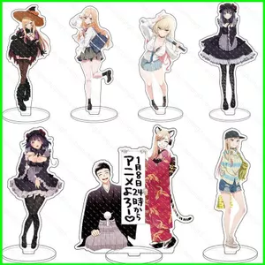 HT3 My Dress-Up Darling Nhân Vật Hành Động Anime Acrylic Đồ Chơi Mô Hình Kitagawa Marin Tấm Giữ Bộ Sưu Tập Quà Tặng TH3
