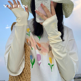 YIFEFN Ice Silk Chống Nắng Nữ Mùa Hè Che Nắng Ngoài Trời Lái Xe Đạp Bảo Vệ Cánh Tay Chống Tia Cực tím Phong Cách Mỏng Thoáng Khí Băng Tay