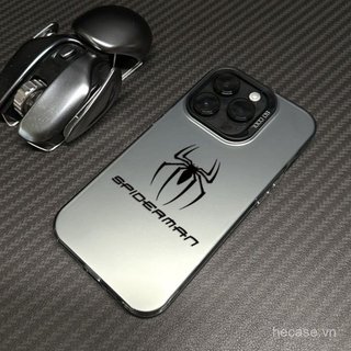 Ốp Điện Thoại Thời Trang Graffiti Nhện Đen Tiêu Chuẩn Hợp Thời Trang Thích Hợp Cho iPhone 11promax 11 12 13 14 pro max 15promax 16promax 17promax 17 16 15 plus xr xs Vỏ Chống Sốc