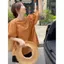 Mùa hè Phong cách mới Thời trang Pháp Cổ tròn Màu trơn Đơn giản Sang trọng Thiết kế phù hợp Cảm giác Ren độc đáo P