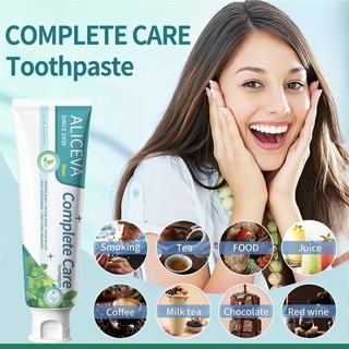 Kem đánh răng ALICEVA 100g Chăm sóc toàn diện Chống sâu răng Bảo vệ nướu Miệng thơm mát