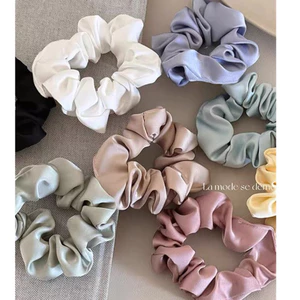 Cột tóc scrunchies vải trơn phong cách đáng yêu C9 - Xưởng Kẹp Xinh
