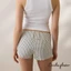 Quần short Mini mùa hè dành cho nữ in chấm / sọc thấp đi chơi quần short siêu nhỏ