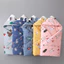 Cung cấp cho bé Ôm Chăn lụa Cotton Sản phẩm sơ sinh Ôm Chăn Kính chắn gió Swaddling Túi ngủ Chất liệu cotton nguyên chất VQKB