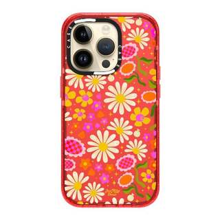 CASECASE X Nhiều Màu Sắc Hoa Cúc Cam / Đỏ / Perri Tím Kẹo Bộ Sưu Tập Màu Sắc Trong Suốt Cứng Từ Tính Hút Tác Động Dành Cho Apple IPhone 13 14 15 16 17Pro Max Plus Có Hộp