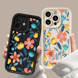 Ốp Cho Iphone 17 16 Pro Max 15 14 13 12 11 Pro Max 16E 17 Air 14 Plus Vỏ Điện Thoại Thời Trang Hoa Nhiều Màu Sắc Chống Sốc Họa Tiết Silicon Mềm Mại Dễ Thương Nhiều Bước TPU Matte