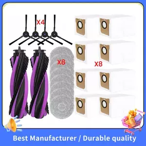 Bộ Linh Kiện Thay Thế 22 Chiếc Cho Máy Hút Bụi Robot P20 PRO-Bàn Chải Chính, Bàn Chải Bên, Vải Lau Nhà, Túi Bụi