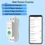 Tuya Thông Minh WiFi Ngắt Mạch Công Tắc Bảo Vệ Quá Tải Hẹn Giờ 1P + N APP Giám Sát Nguồn Điều Khiển Từ Xa Làm Việc Cho Gia Đình