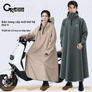 GKSSS Áo mưa mới, xe máy toàn thân, học sinh người lớn, vải Oxford, chất lượng cao trung tính