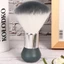 FAVORITEGOODS Bàn chải quét tóc bị hỏng, Nylon mềm mại Làm tóc chuyên nghiệp Quét tóc bị hỏng, Kích thước lớn Đế đứng lên Màu xám Cửa hàng cắt tóc bị hỏng Cửa hàng cắt tóc