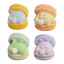 < Pluscloth > Bubble Animal Macaron Fidget Toy Giảm căng thẳng Bóp mềm Đồ chơi để bàn chống lo âu cho trẻ em và người lớn - Hình chó, mèo, thỏ, ếch dễ thương Hoàn hảo để Re