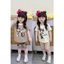 Set Bé Gái HỌA TIẾT 3 MÀU MICKHY QC61 K.Kid Bộ Mùa Hè Chất Cotton Mềm Mát Size 8-20kg M99