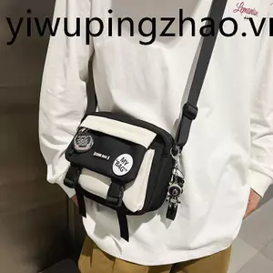 Túi Messenger Nhật Bản túi đeo vai nam túi công cụ chức năng nhỏ 2024 phong cách đường phố đeo chéo nữ