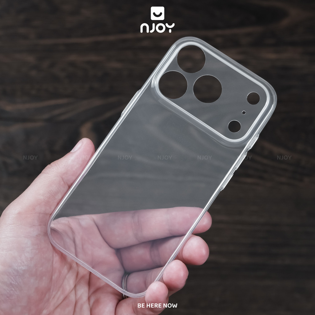 Ốp Trong Suốt Siêu Mỏng 0.3mm PP Bảo Vệ Camera Gọn Nhẹ Cho Điện Thoại iPhone 17 Pro Max 16 15 14 13 12