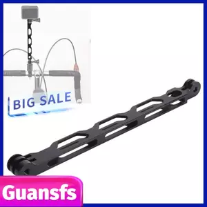 Guansfs Denash Camera Mũ bảo hiểm mở rộng Cánh tay 200MM Action Stick Nhôm chắc chắn cho phụ kiện
