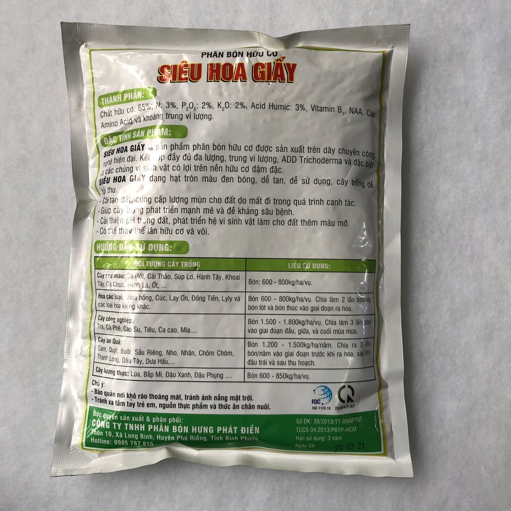 Phân Bón Hoa Giấy – Giúp Ra Nhiều Hoa, Siêng Nở, Màu Đẹp