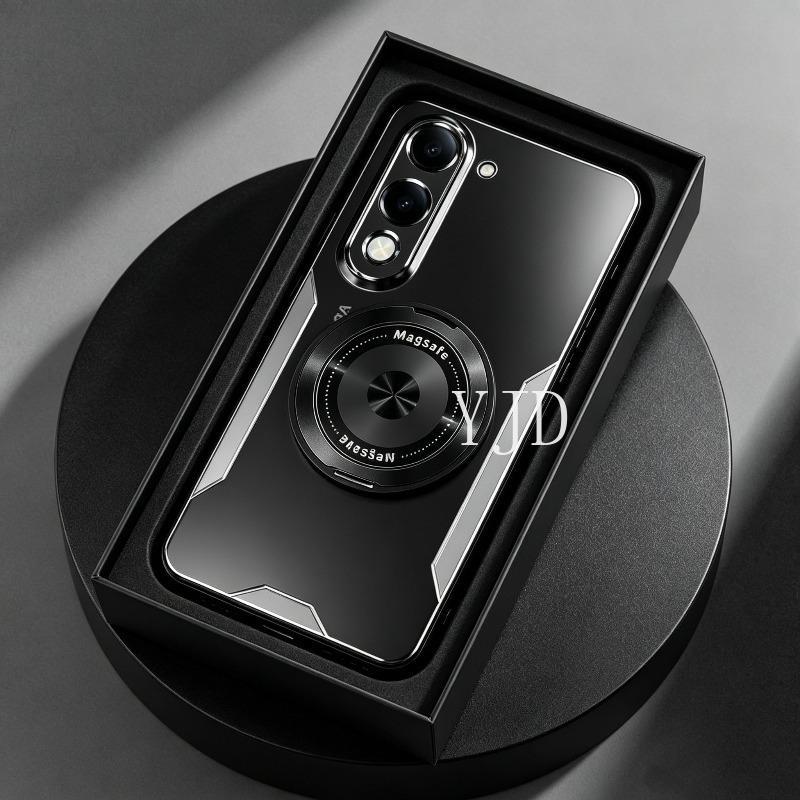 Ốp Lưng Samsung Galaxy A57 A37 A27 A17 A07 Hợp Kim Nhôm Kim Loại 360° Ốp điện thoại chống rơi giá đỡ xoay