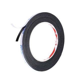 2 / 5m EVA Đen Bọt Niêm Phong Băng Một Mặt Tự Dính Bọt Cách Nhiệt Băng Thời Tiết Tước Cửa Sổ Niêm Phong Dải