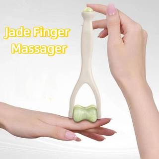 SAFENH 1 Chiếc Máy Mát Xa Ngón Tay Ngọc Thiết Kế Con Lăn Hai Cánh Dễ Dàng Sử Dụng Giảm Mệt Mỏi Ngón Tay Thúc Đẩy Lưu Thông Máu Con Lăn Di Động Máy Mát Xa Ngón Tay VN