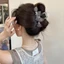 Kẹp Tóc Hình Cá Mập Phong Cách Mới 2025, Chất Liệu Giả Kim Cương, Phù Hợp Cho Nữ