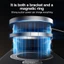 Sang Trọng Da Trơn Xoay Kim Loại Từ Tính Giá Đỡ Dành Cho iPhone 17 Pro Max 16 15 14 17Air Vỏ Bảo Vệ Camera Có Chân Đế