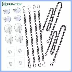 Bộ dây chuyền treo cửa sổ sành điệu POP Thiết kế đầy màu sắc Phụ kiện treo cửa sổ kính độc đáo Hoàn hảo cho trang trí nhà cửa