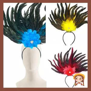 Mũ Lễ Hội Lông Vũ Thời Trang, Phù Hợp Dự Tiệc Cho Nữ và Bé Gái