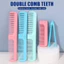 【Roshy】lược cắt tóc du lịch cầm tay lược gấp hai đầu Lược nhựa