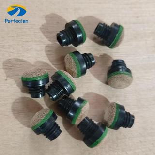 Perfectlan - Bộ 10 Miếng Đầu Que Bi-a Thay Thế, Chất Liệu PP Nhẹ, Phù Hợp Người Hâm Mộ Bida