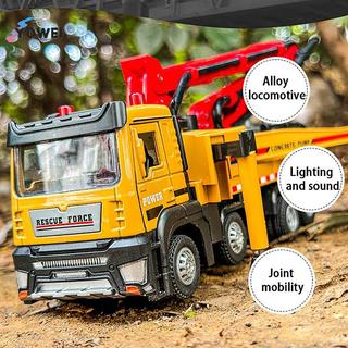 YOWEI 1: 32 Bơm Bê Tông Tru Đồ Chơi Xe Diecast Meatl Xe Mô Hình Kéo Ba Âm Thanh & Ánh Sáng Thu Nhỏ Bộ Sưu Tập Quà Tặng Cho Bé Trai Kid VN
