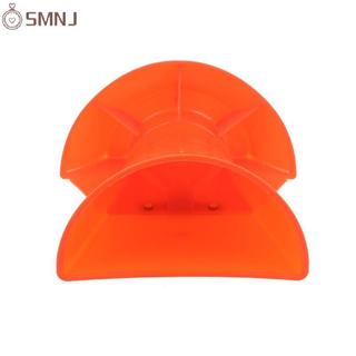 SMNJ Nhựa Đỏ Heo Con Bát Ăn Treo Tường Bền Thức Ăn Cho Lợn Máng Chống Tràn Cho Chuồng Và Trang Trại Động Vật Bút Mới