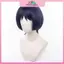 MYPANDA Tóc giả cosplay Scaramouche/Genshin Impact, chất liệu tổng hợp chịu nhiệt, phù hợp cho nhân vật Wanderer.