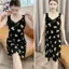 Mùa Hè 2025 Sling Váy Ngủ Nữ Băng Lụa Mỏng Phong Cách Thời Trang Giảm Tuổi Rời Kích Thước Lớn Bộ Đồ Ngủ Ngọt Ngào